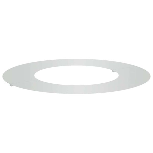 vidaXL odpowiedni dla płaskiego pierścienia drzewa Srebrny Ø40 / 70 cm