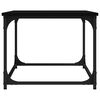 vidaXL Stolik kawowy, czarny, 80x50x40 cm