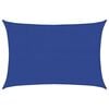 vidaXL Żagiel przeciwsłoneczny, 160 g/m&sup2;, niebieski, 4x5 m, HDPE