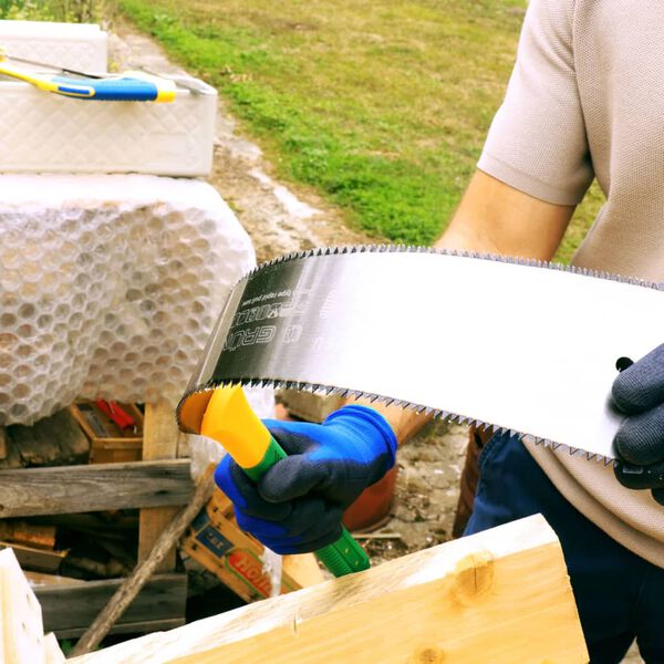 GR&Uuml;NTEK Piła japońska FUGU, dwustronne ostrze, 620 mm