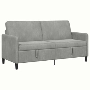 vidaXL Sofa z miejscem do przechowywania jasnoszary 172 x 78 x 87 cm