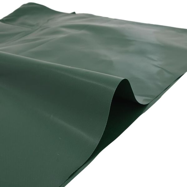 vidaXL Plandeka, zielona, 3x6 m, 650 g/m&sup2;