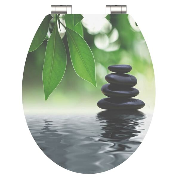 SCH&Uuml;TTE Deska sedesowa wolnoopadająca o wysokim połysku OASIS, MDF