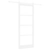 vidaXL Drzwi przesuwne ORKDAL Biały 93 x 232 cm
