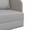 vidaXL Sofa Bed 60cm Szary chmur tkanina