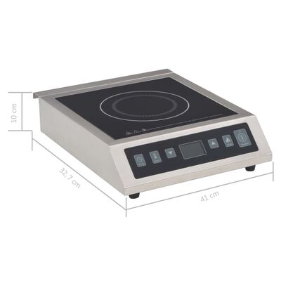 vidaXL Elektryczna kuchenka indukcyjna z ekranem dotykowym, 3500 W