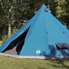 vidaXL Rodzinny namiot tipi Tipi Niebieski i szary 560 x 560 x 300 cm