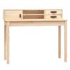 vidaXL Biurko 110x50x93 cm Drewno lite sosnowe