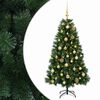vidaXL Sztuczna choinka z bombkami 120 cm 150 LED Ciepła biel