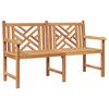 vidaXL Ławka ogrodowa 150 x 60 x 90 cm Lite drewno teakowe