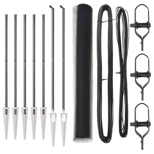 vidaXL Słupek ogrodzeniowy. Szary