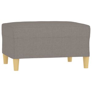 vidaXL Podn&oacute;żek, taupe, 70x55x41 cm, tapicerowany tkaniną