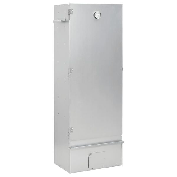 vidaXL Wędzarnia ze stolikiem, stal galwanizowana