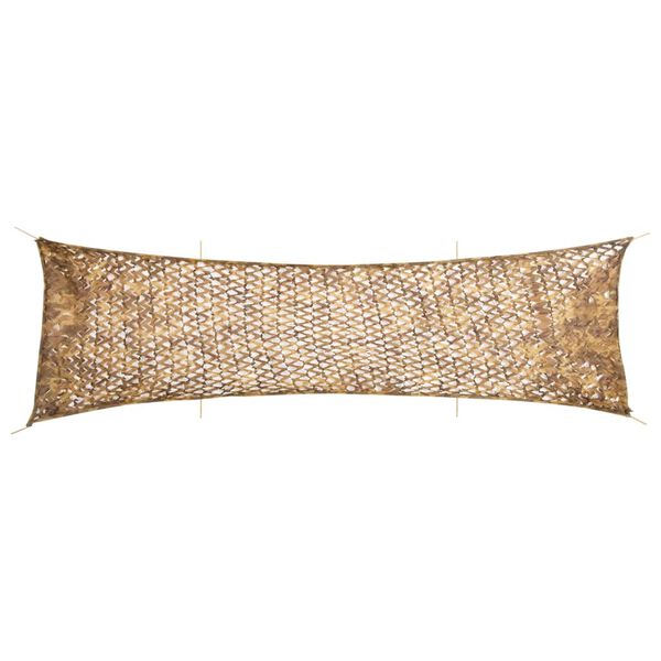 vidaXL Siatka maskująca z torbą do przechowywania 753x199 cm, piaskowa