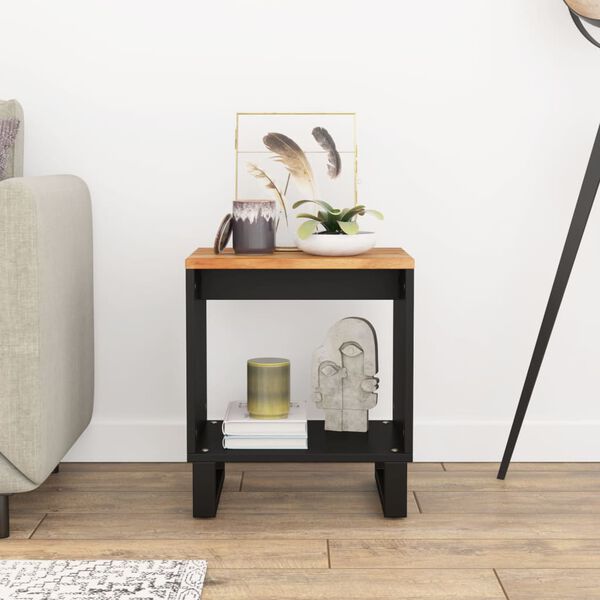 vidaXL Stolik kawowy, 40x31x46 cm, drewno i materiał drewnopochodny