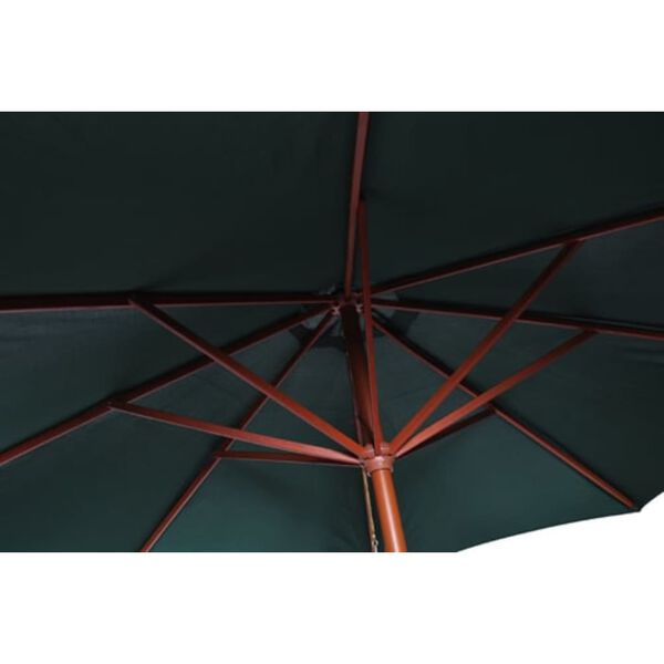 vidaXL Parasol z aluminium, 258 cm