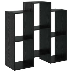 vidaXL Bufet Czarny Dąb 90 x 30 x 90 cm