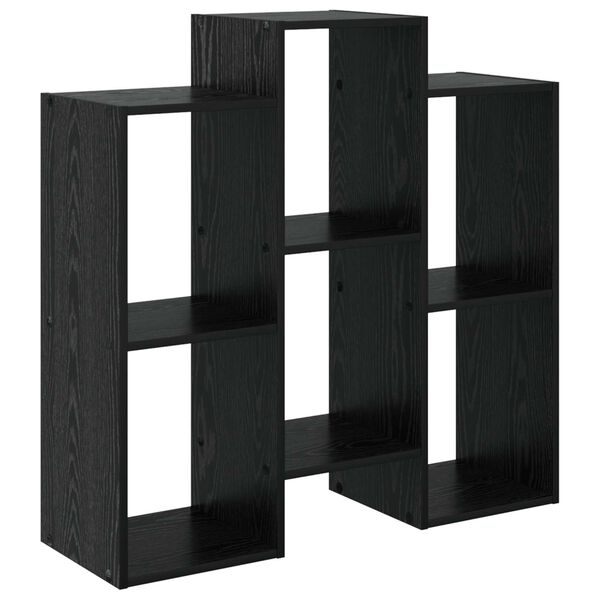 vidaXL Bufet Czarny Dąb 90 x 30 x 90 cm