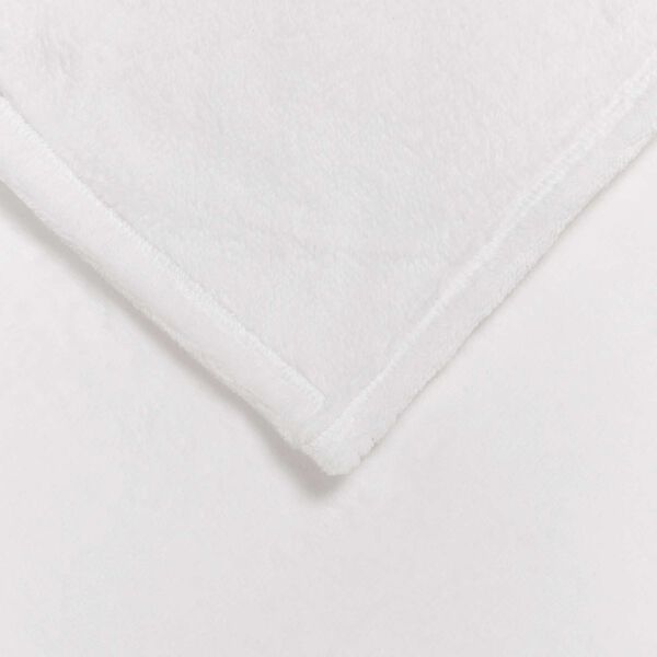 vidaXL Koce narzutowe 6 pcs Biały 220 x 240 cm Polar