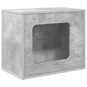 vidaXL Koty Dom Betonowy 51 x 30 x 42,5 cm Drewno inżynieryjne