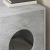 vidaXL Koty Dom Betonowy 42,5 x 40 x 53 cm Materiał drewnopochodny