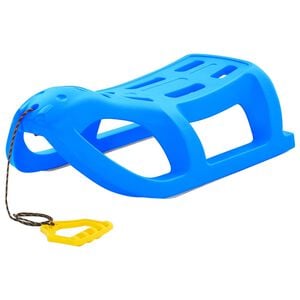 vidaXL Sanki, niebieskie, 80x39,5x25,5 cm, polipropylen