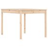 vidaXL Stolik ogrodowy, 121x82,5x76 cm, lite drewno sosnowe