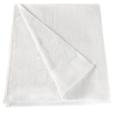 vidaXL Ręczniki do rąk, 10 szt., bawełna, 350 g/m², 50x100 cm, białe