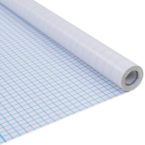 vidaXL Folia okienna, matowa, w paski, 0,9 x 5 m, PVC