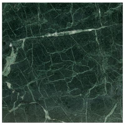 vidaXL Stolik kawowy, zielony, 60x60x35 cm, kamień o teksturze marmuru