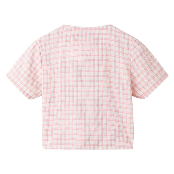 Koszulka dziecięca z krótkimi rękawami, ecru, 128