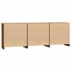 vidaXL Bufet z szufladą 3 pcs Stare drewno 70 x 41 x 75 cm
