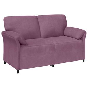 vidaXL Sofa dwuosobowa Fioletowy 158 x 83 x 95 cm Welur