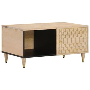 vidaXL Stolik kawowy, 80x50x40 cm, lite drewno mango