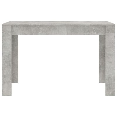 vidaXL Stół jadalniany, betonowy szary, 120x60x76 cm, płyta wiórowa