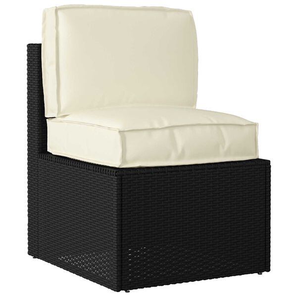 vidaXL Zestaw poduszek na paletę 2 pcs Kremowy Materiał Oxford