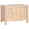 vidaXL Skrzynia ogrodowa, 76x42,5x54 cm, lite drewno sosnowe