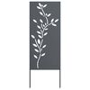vidaXL Ekran zapewniający prywatność w ogrodzie Antracyt 50 x 140 cm