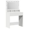 vidaXL Toaletka Biały 78,5 x 41 x 135 cm Drewno inżynieryjne
