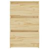 vidaXL Szafki nocne, 2 szt., 40x29,5x64 cm, lite drewno sosnowe