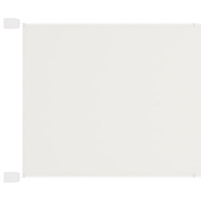vidaXL Markiza pionowa, biała, 140x360 cm, tkanina Oxford