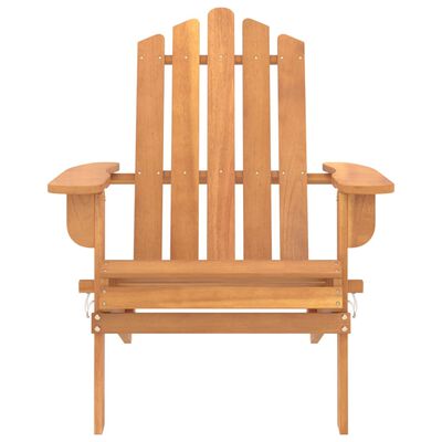 vidaXL Krzesło ogrodowe Adirondack z litego drewna akacjowego