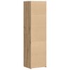 vidaXL Highboard 2 pcs Dąb rzemieślniczy 50 x 42,5 x 185 cm