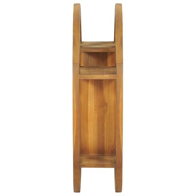 vidaXL Półka ścienna Yin Yang, 60x15x60 cm, lite drewno tekowe