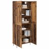 vidaXL Highboard Stare drewno 69,5 x 34 x 180 cm