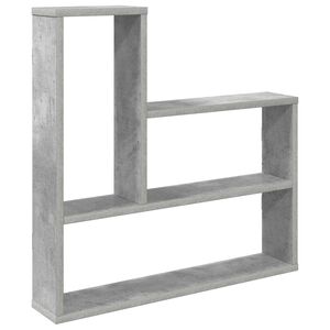 vidaXL P&oacute;łka ścienna Betonowy szary 60 x 11 x 60 cm