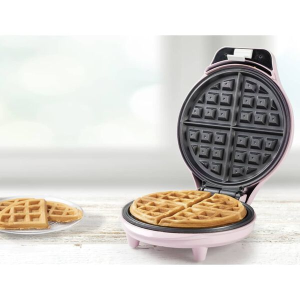 Bestron Gofrownica ABWR730P, 700 W, kolor r&oacute;żowy