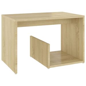 vidaXL Stolik, dąb sonoma, 59x36x38 cm, materiał drewnopochodny
