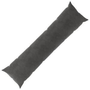 vidaXL Poszewka na poduszkę HEERLEN ciemnoszary 40 x 145 cm Welur