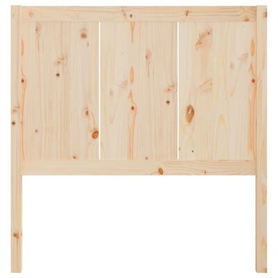 vidaXL Wezgłowie łóżka, 80,5x4x100 cm, lite drewno sosnowe